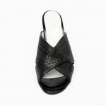 SANDALIAS JOSEFA MIMBRE NEGRO